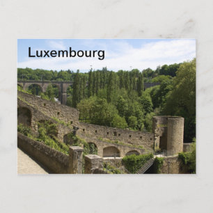 Carte postale Luxembourg City Ruines