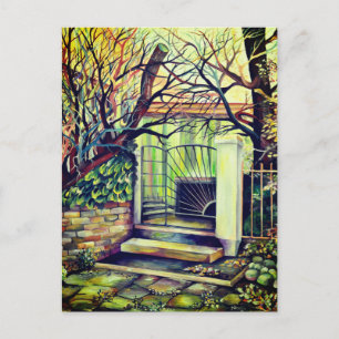 Carte Postale Luxembourg - Peinture Vintage de Bohême