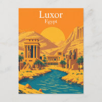 Luxor, Vintage voyage égyptien
