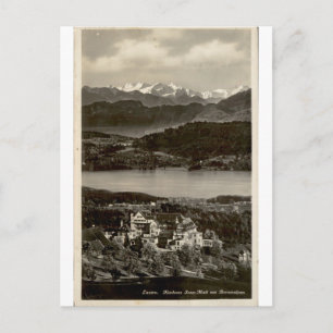 Carte Postale Luzern Kurhaus Sonn Matt Vue Alpine Vintage