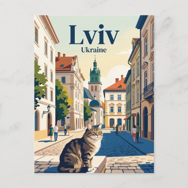 Carte Postale Lviv Ukraine (Devant)