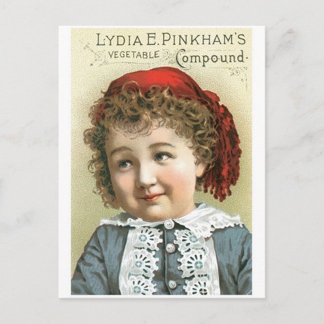 Carte Postale Lydia E Pinkhams Composé (Devant)