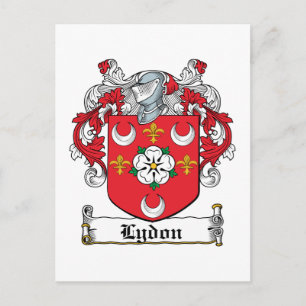 Carte Postale Lydon Family Crest