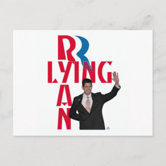 Carte Postale Lying Ryan