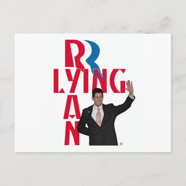 Carte Postale Lying Ryan (Devant)