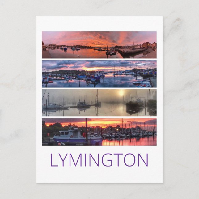 Carte Postale Lymington (Devant)