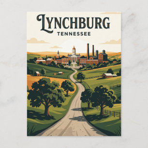 Carte Postale Lynchburg États-Unis