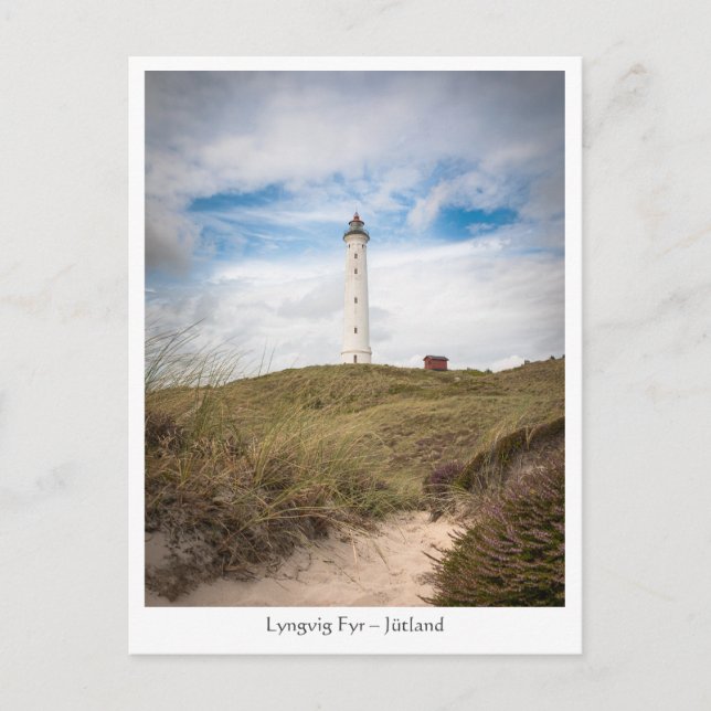 Carte Postale Lyngvig Fyr (Devant)