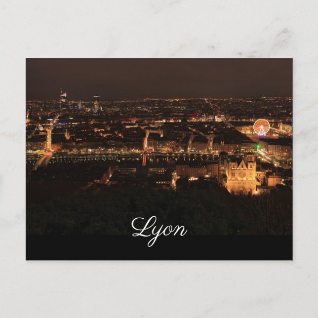 Carte Postale Lyon (Devant)