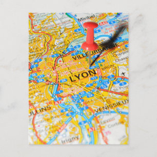 Carte Postale Lyon, France