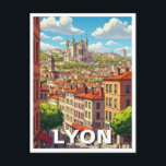 Carte Postale Lyon France Basilique Travel<br><div class="desc">Lyon, France, est une ville riche en histoire, gastronomie et culture, ce qui en fait l'une des destinations les plus captivantes d'Europe. Située au confluent du Rhône et de la Saône, Lyon est la troisième ville de France et un site classé au patrimoine mondial de l'UNESCO, réputé pour son architecture...</div>