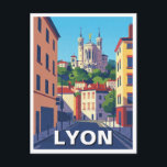 Carte Postale Lyon France Basilique Voyage Abstrait<br><div class="desc">Lyon, France, est une ville riche en histoire, gastronomie et culture, ce qui en fait l'une des destinations les plus captivantes d'Europe. Située au confluent du Rhône et de la Saône, Lyon est la troisième ville de France et un site du patrimoine mondial de l'UNESCO, connue pour son architecture Renaissance...</div>