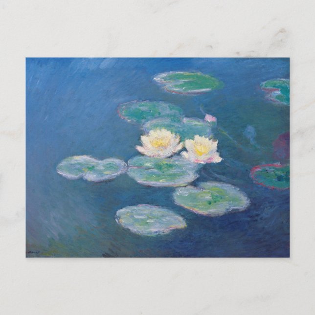 Carte Postale Lys d'eau - Claude Monet (Devant)