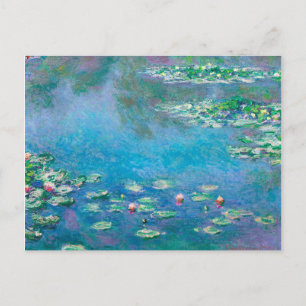 Carte Postale Lys d'eau par Claude Monet