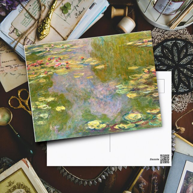 Carte Postale Lys d'eau par Claude Monet Fine Art (Créateur téléchargé)