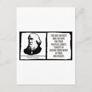 Carte Postale Lysander Spooner