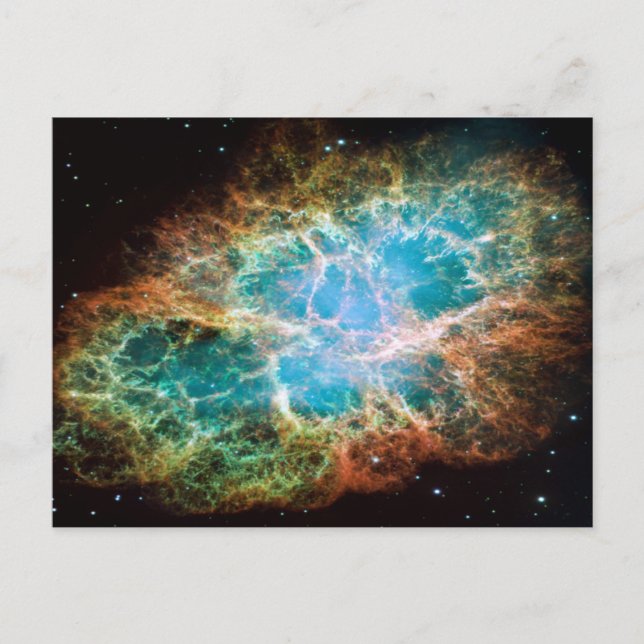 Carte Postale M1-Crabe Nebula une idée cadeau Science & Astronom (Devant)