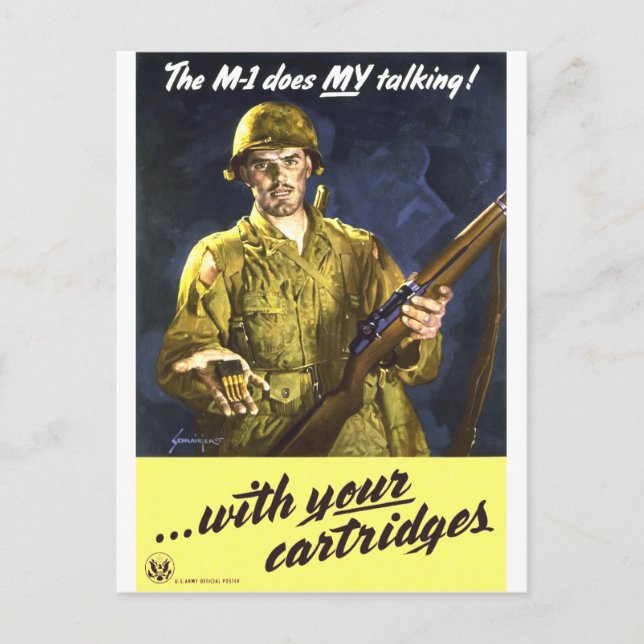 Carte Postale M1 Parle Pour Moi (Devant)