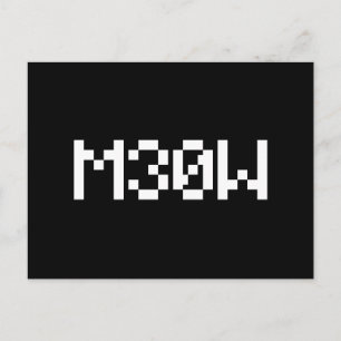 Carte Postale M30W [Sons animaux de léopards]