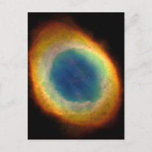 Carte Postale M57 Anneau Nebula Constellation Leier Espace extra