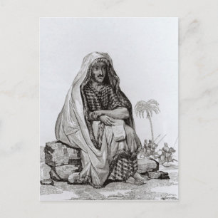 Carte Postale M. Caillie en méditation