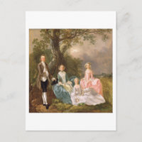 M. et Mme John Gravenor et leurs filles, Eliz