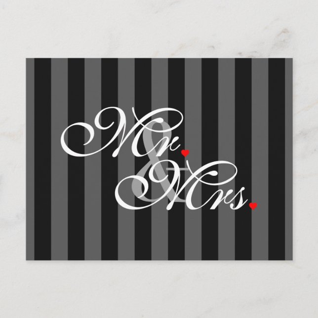 Carte Postale M. et Mme Mari Femme Ses Nouvelles Mauvaises Hères (Devant)