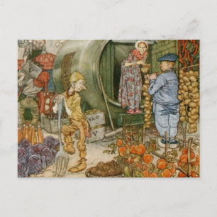 Carte Postale M. et Mme Vinaigre et histoire anglaise