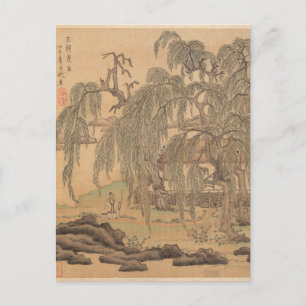 Carte Postale M. Five Willow Wuliu Tao Yuanming par Hongshou