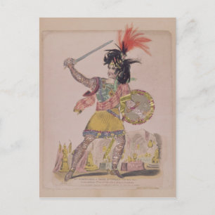 Carte Postale M. Gomersall dans le rôle d'Earl Douglas