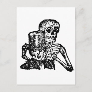 Carte Postale M. Manilla. Illustration périodique c. Années 1800