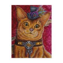 carte postale "M. Meowington"
