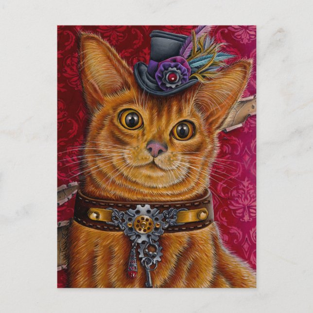 carte postale "M. Meowington" (Devant)