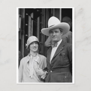 Carte Postale M. & Mme Tom Mix