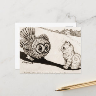 Carte Postale M. Owl - Êtes-vous un nouveau genre de hibou, Kitt