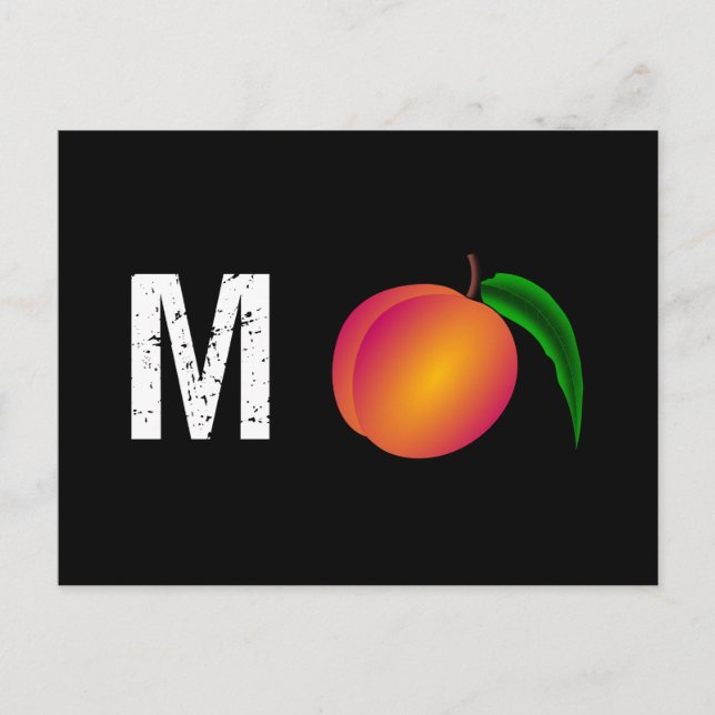 Carte Postale M-Peach contre Trump (Devant)