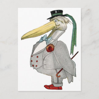 CARTE POSTALE M. PELICAN
