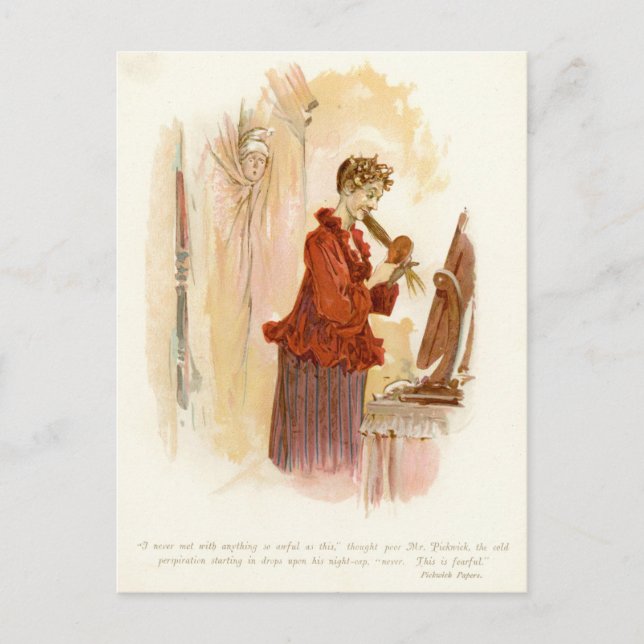 Carte Postale M. Pickwick de Pickwick Papers (Devant)