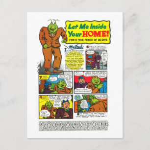 Carte Postale M. Toad va changer votre vie !