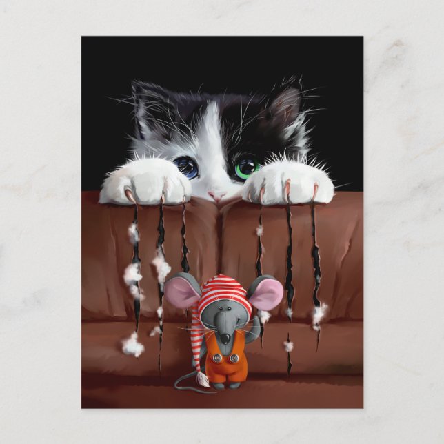 Carte Postale Ma chère souris (Devant)