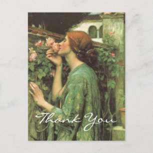 Carte Postale Ma douce Rose de Waterhouse