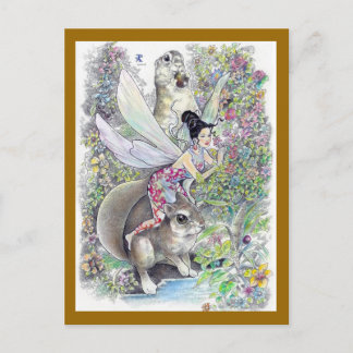 Carte Postale ma fantaisie tropicale