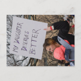 Carte postale Ma fille