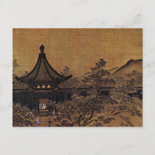 Carte Postale Ma Lin Song Dynastie peinture chinoise