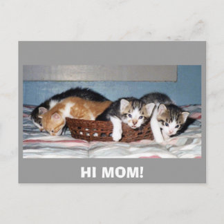 CARTE POSTALE MA MAMAN !