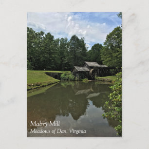 Carte Postale Mabry Mill, Virginie
