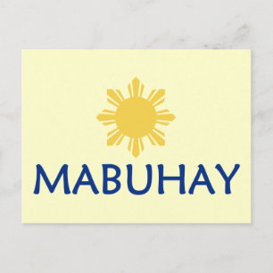 Carte Postale Mabuhay
