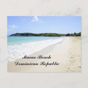 Carte Postale Macao Beach in the Dominican Republic