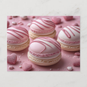 Carte Postale Macarones mignonnes