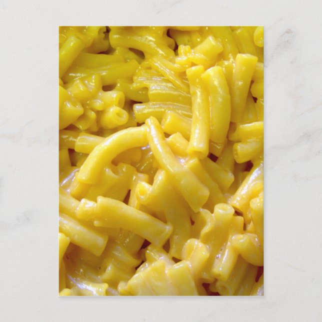 Carte Postale Macaroni Et Fromage (Devant)